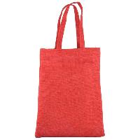 Jute Red Dyed Tote Bag