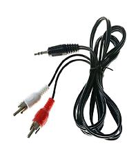 2 RCA to Stereo Cable