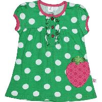 Toffyhouse Girl's Bubble Frock - Green, White