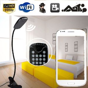 Spy Wifi Camera In Table Lamp