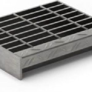 Steel Stair Tread- GI Grating Stair