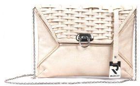 Weavee braid beige zink bag