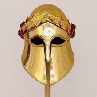 Brass Corinthian Helmet