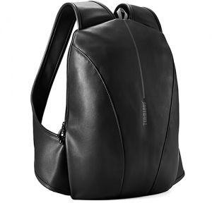 Simple-Mate (PU)-BLACK backpack