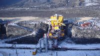 Semi-mobile plant in Vostochny open-pit mine