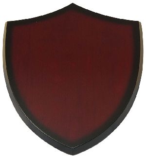 Wooden Shield Plaque