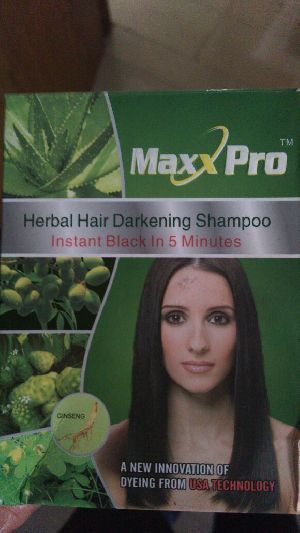 herbal hair darkening shampoo