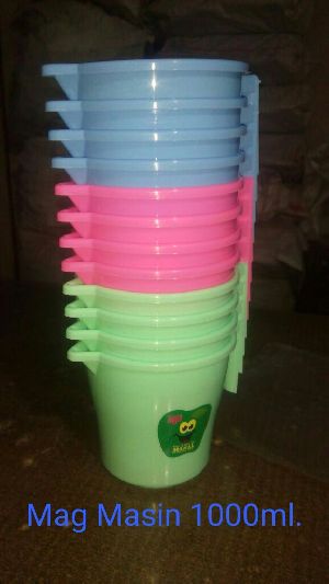 Plastic bath mag 1000ml.