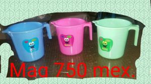 Plastic bath mag 750ml.