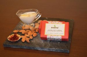 Almond Milk & Saffron Bathing Bar