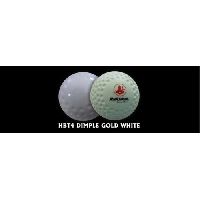 Dimple Gold White Rakshak Sports Hockey Turf Ball