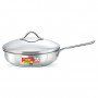 Stainless steel Xclusive Cookware Fry Pan 220 mm