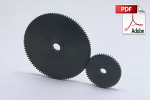 Steel Hubless Thin Face Spur Gears