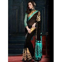 Black Ladies Sarees