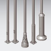 decorative poles