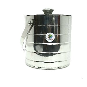 Graminheet Steel Ice Bucket 1500ml (Fancy 1)