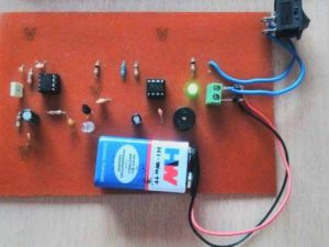 Mobile Phone Detector Circuit