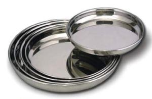 Stainless Steel Dinner Plates