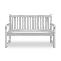 Wooden Bench: Antique White