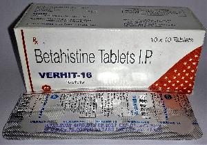 Betahistine Dihydrochloride 16 mg tablets