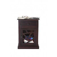 HC-039 Frett Work Bedside Dark Table