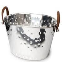 Party Tub /Leather Handles