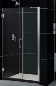 FRAMELESS HINGE DOOR