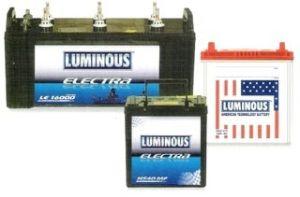 luminous batteries