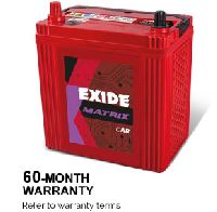 Exide Matrix Red batteries