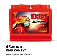 Exide Mileage Red batteries