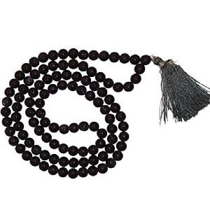 Black Obsidian Japa Mala - 108 Mala For Yoga