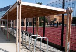 Cycle Parking Roofing system