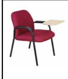 writing pad chairs