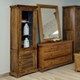 Riviera Solid Wood Display Cabinet