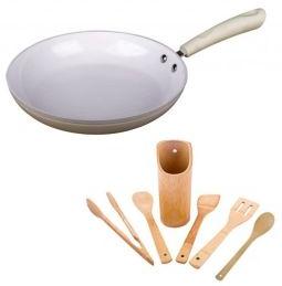 Ceramic Die Cast Deep Fry Pan