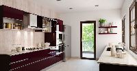 parallel modular kitchen