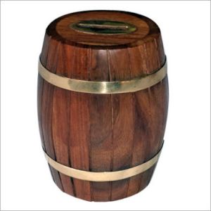 Wooden Money Box