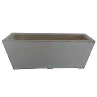 Rectangular Fiber Flower Pot