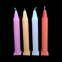 colored birthday candles