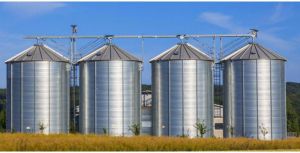 grain silos