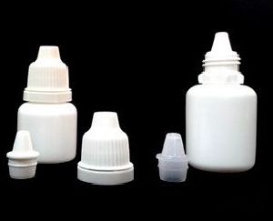 White Plastic Dropper Bottles