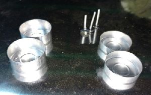 Aluminium Tealight Cups and Wicks