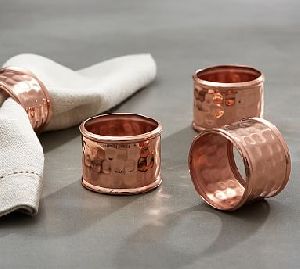 copper napkin ring
