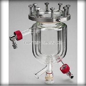 Glass Triple Jacketed Reactor