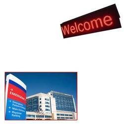 Hospital LED Sign Board