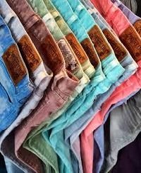 Colored Denim Fabric