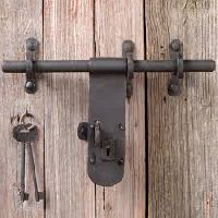 iron door fittings