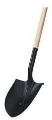 round shovel