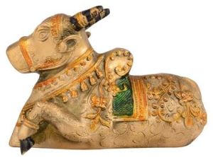 Sitting Nandi Statue