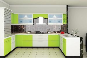 laminate modular kitchen